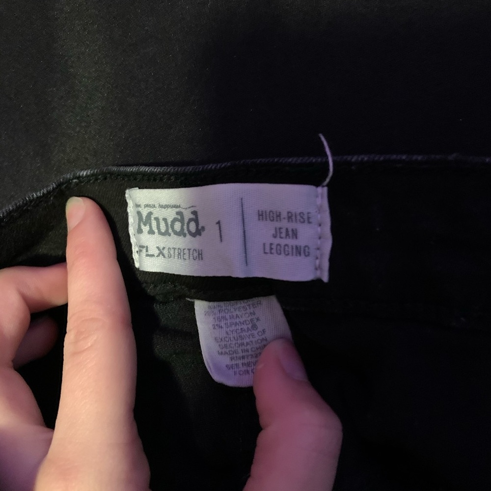 Mudd size 1 black jeans